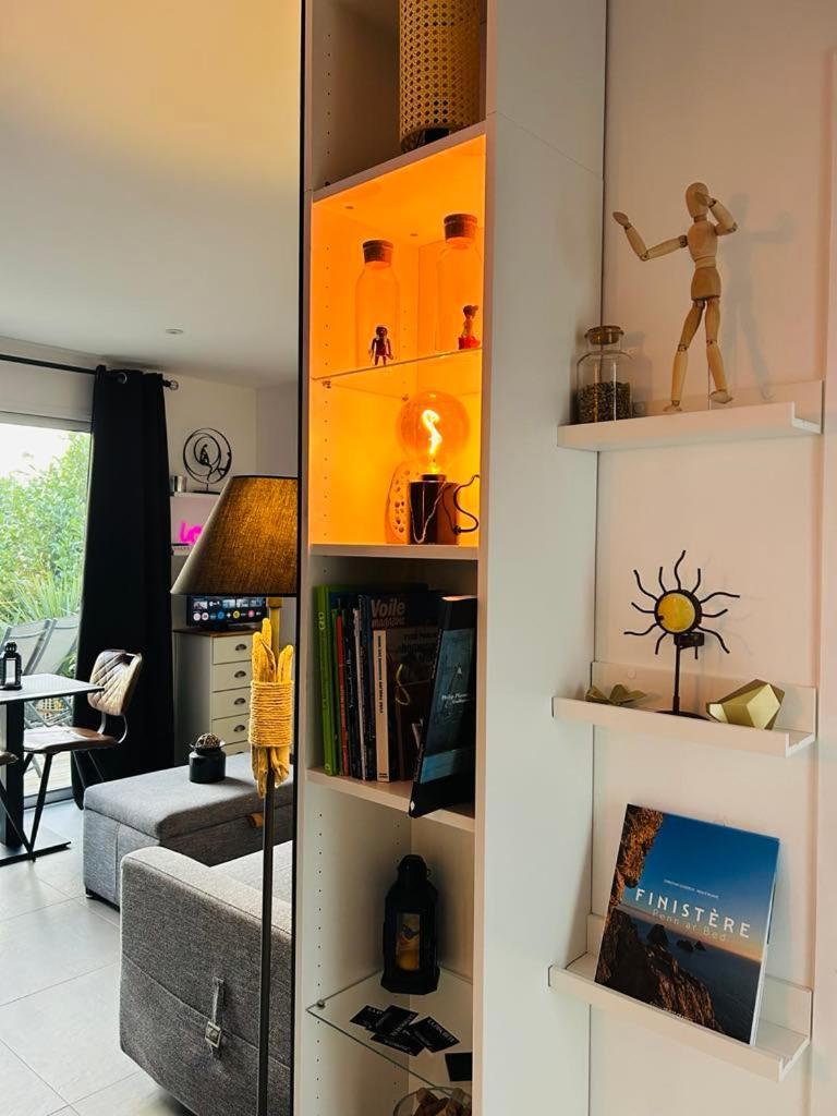 Studio & Spa La Discrete Saint-Évarzec Kültér fotó